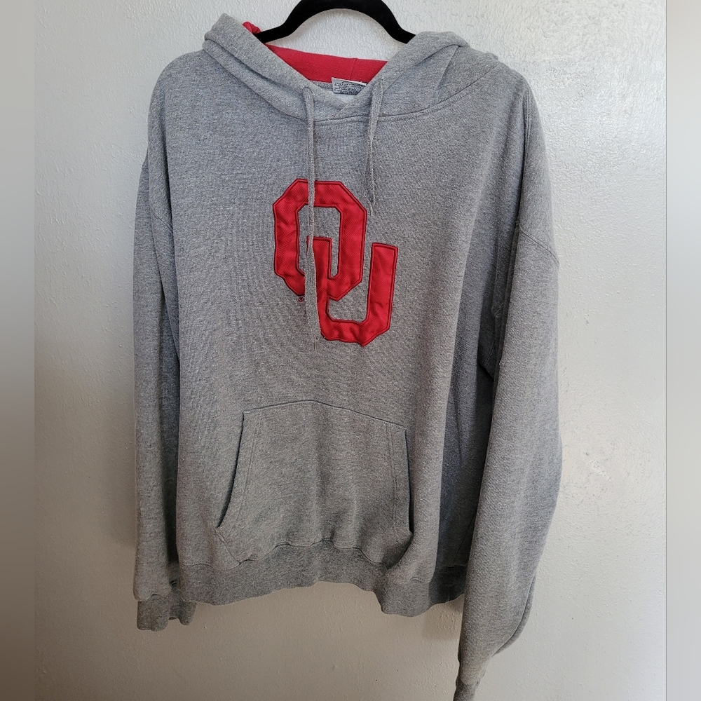 Stadium Athletics OU Sooners Grey Hoodie XXL